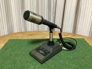 八重洲無線　アマチュア無線　YAESU DYNAMIC MICROPHONE MD-1 卓上型マイク　ダイナミック単一型　8ピンプラグ　スタンドマイク