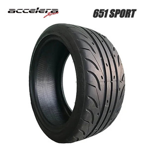 送料無料 アクセレラ サマータイヤ accelera 651 SPORT 651 スポーツ（TREADWEAR100） 235/40R17 90W 【1本単品 新品】