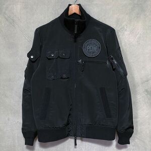 AVIREX P.D.W. アヴィレックス FUNCTIONAL TACTICAL JACKET マルチポケット タクティカル ミリタリー リブ ブルゾン ジャケット size.M