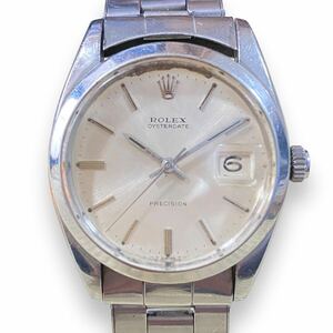 1円〜 売り切り ROLEX PRECISION 6694 ロレックス オイスターデイト プレシジョン 1945年 自動巻き メンズ腕時計 同梱不可 【L0931】