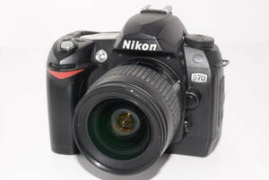 【外観特上級】Nikon D70 / Nikon AF NIKKOR 28-80mm F3.3-5.6 G　#s7186