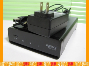 ☆★JUNK PC PARTS★☆ BUFFALO USB2.0接続 HDD 1TB【 HD-AL1.0TU2C 】(使用時間5218時間？) Windowsで認識確認:エラーチェック済-即決有☆