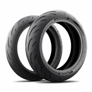 ★未使用新品 MICHELIN POWER6 ミシュラン パワー6 120/70ZR17 58W & 160/60ZR17 69W 前後セット　NC750S/X SV650 NINJA400 などに