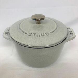 ラ・ココット デ ゴハン de GOHAN Sサイズ ご飯鍋 STAUB ストウブ グレー 12cm 約1合サイズ 1～2人用 ごはん鍋 IH対応