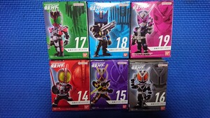 【コンバージモーション仮面ライダー3ノーマル全6種セット】CONVERGE KAMEN RIDER★検索:ジオウディケイドディエンドデルタカイザファイズ