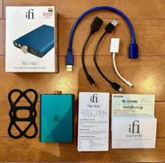 iFi Audio hip-dac ポタアン　Apple純正カメラケーブル付