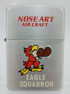 美品 Zippo NOSE ART AIR CRAFT EAGLE SQUADRON 1996 現状で 1