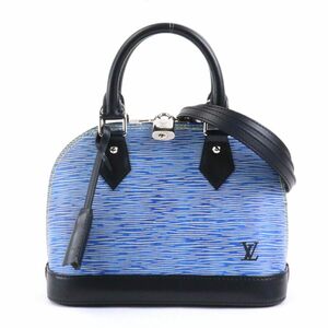 ルイ ヴィトン LOUIS VUITTON ハンドバッグ ショルダーバッグ エピ デニム アルマBB エピレザー デニムブルー 99764f