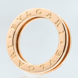 ブルガリ BVLGARI 750PG ピンクゴールド ビーゼロワン B-zero1 XS リング 49号 レディース 指輪　アクセサリー 3390