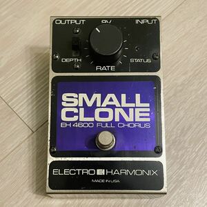 【vintage】 electro hermonix small clone 81年製 エレハモ スモールクローン コーラス