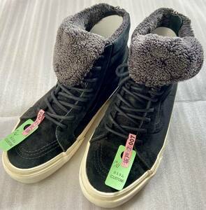 【VANS】バンズスニーカー ハイカット ムートン レザー コラボ 2015 秋冬限定モデル SK8-HI ZIP TO MTE CA サイズ (US): 9