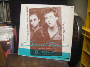 Z-146　Clime Fisher　/　LOVE CHANGES　c/o：　THIS IS ME　（国内プロモ12inch）　PWL