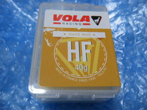 VOLA 　40ｇ　ハイフッ素トップワックス　HＦイエロー　-2～+10℃　 レーシングWAX