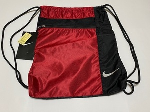 NIKE GOLF ナイキ ナップサック Cinch Sack チンチサック レッド 展示未使用品