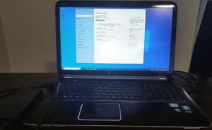 HP Pavilion dv7-6c00 /CPU i7-2670QM /RAM 16GB /HDD 1TB/Win 10Pro 初期化済み ジャンク扱い