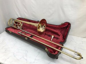 Y1637　中古品　金管楽器　テナーバストロンボーン　YAMAHA　ヤマハ　YSL-882UG　　【ケース付き】