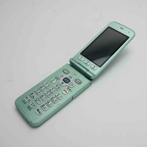 超美品 F-02J らくらくホン ミントグリーン 即日発送 ガラケー DoCoMo 富士通 本体 白ロム あすつく 土日祝発送OK