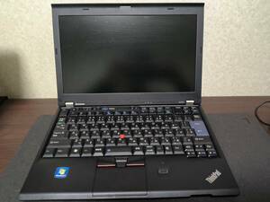 【中古】Lenovo ThinkPad X220i メモリ16GB＋SSD240GB(傷、外装割れあり）