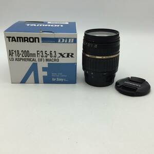 O84◇【動作/精度未確認】TAMRON タムロン AF18-200mm F/3.5-6.3 カメラレンズ 箱付き 現状品 ジャンク品 ◇