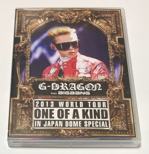 G-DRAGON from BIGBANG DVD 2枚組 2013 WORLD TOUR ONE OF A KIND IN JAPAN DOME SPECIAL ■即決■