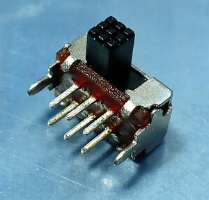 小型スライドスイッチ (2回路/ON-ON) [10個組](c)
