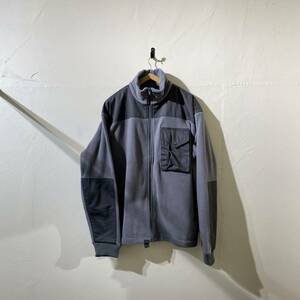 military dead stock fleece zip jacket revival カナダ軍 ミリタリー 新品 フリースジップジャケット リバイバル 軍物 グレー