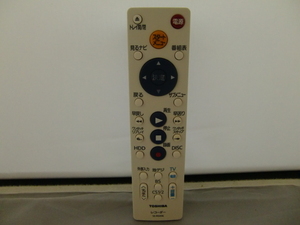 TOSHIBA 東芝 レコーダーリモコン SE-R0406 動作保証有り