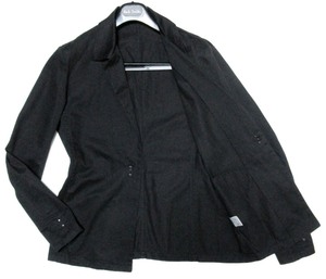 定価10,800円 VADEL バデル シングルフックジャケット ブラック テーラードジャケット 黒 メンズ