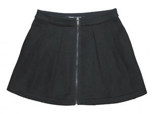 DKNY JEANS ダナキャランニューヨーク ミニスカート 巻きスカート メッシュ 4 黒　irmri yg2530