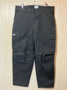 【03】 Wtaps Jungle Stock Trousers Ripstop black ダブルタップス ジャングル ストック トラウザー リップストップ (222WVDT-PTM07) F386