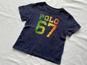 【送料無料】ラルフローレン RALPH LAUREN★半袖Tシャツ POLOロゴ サイズ85