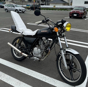 スズキ GN125H GS仕様 カスタム 吸い込み LC6PCJG 実動 書類付 （検 モンキー エイプ シャリー GS400 GSX250E GSX250T CBX CBR GSX