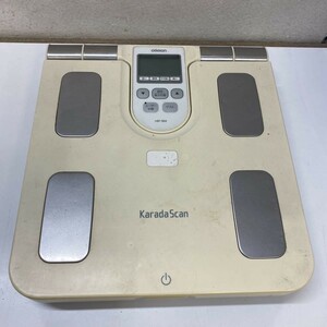 OMRON オムロン KaradaScan カラダスキャン　体重計　HBF-904　体重体組成計（中古・変色有り）