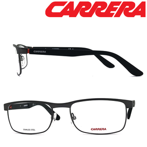 CARRERA メガネフレーム カレラ ブランド マットガンメタルシルバーブ 眼鏡 00CAR-8802-0RF