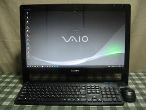 （地デジ視聴対応) ＃＃ SONY VAIO VPCJ218FJ Windows 10 Home ＃＃（完動品)