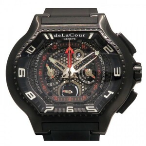 ドゥラクール deLaCour シティ クロノ フライバック WATI0101-1549 グレー文字盤 新品 腕時計 メンズ