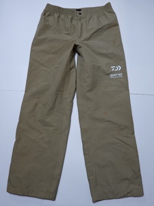 ■0429■DAIWA ダイワ GORE-TEX ゴアテックス レインパンツ XL DR-1801 ●