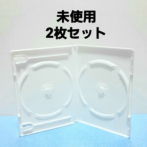DVDケース 2枚収納タイプ 白2枚 【未使用】 /06 サンワサプライ