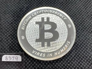 31.1グラム (新品) アメリカ「ビットコイン・BTC」純銀 1オンス メダル