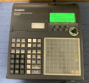 CASIO レジスター TK-2500 ブラック