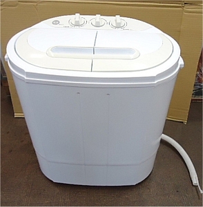 美品 ベルソス ミニ 二層式 洗濯機 RC-200　2K 説明書