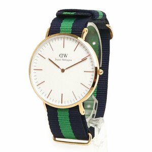 （新品・未使用品）ダニエルウェリントン Daniel Wellington クラシック ワーウィック 腕時計 クオーツ ステンレススチール 白 0105DW