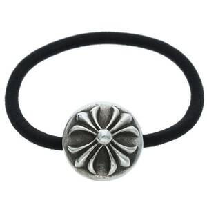 クロムハーツ Chrome Hearts HAIRBAND/クロスボールボタンヘアゴム オールドシルバーコンチョ 中古 SS13