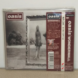 CD◆Oasis(オアシス)「Wonderwall(ワンダーウォール)」帯付き日本盤◆Round Are Way／The Swamp Song／The Master Plan◇中古シングル.洋楽