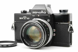 ミノルタ minolta SR-T101 / MC ROKKOR-PF 55mm F/1.7 カメラレンズセット -176