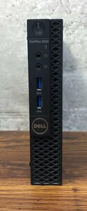 1円～ ●DELL OPTIPLEX 3050 MICRO / Celeron G3900T (2.60GHz) / メモリ 8GB / HDD 500GB / Windows10 Pro 64bit / マイクロデスクトップ