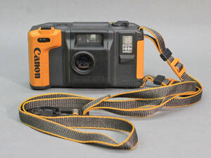 【09】CANON AS-6 CANON LENS 35mm F4.5レンズ付　防水カメラ　ジャンク