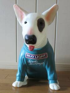 1987年 BUD LIGHT スパッズ マッケンジー 非売品 ブルテリア／ Vintage ’87 Bud Light Spuds Mackenzie Bull Terrier