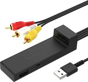 新品 カシムラ(Kashimura)　HDMI/RCA変換ケーブル USB1ポート fire tv stick対応 映像コンバーター NKD-232 CommandButton1