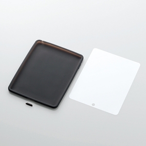 初代iPad専用　シリコンケース＋液晶保護フィルム＋Dockカバー　 AVA-PA10SCBK